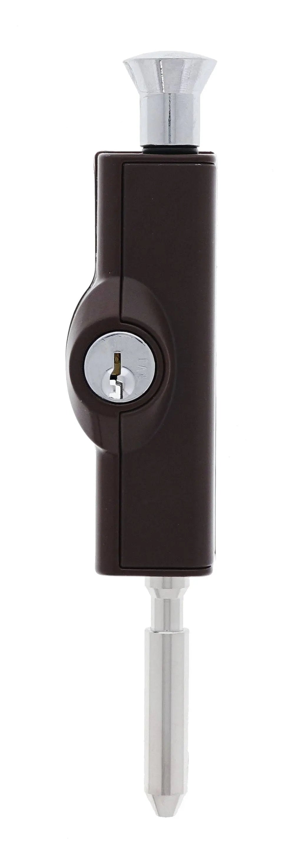 Carbine CBS C500 Wafer Patio Bolt, C4 Wafer Keyed Alike KA2, Poly Bag, Brown