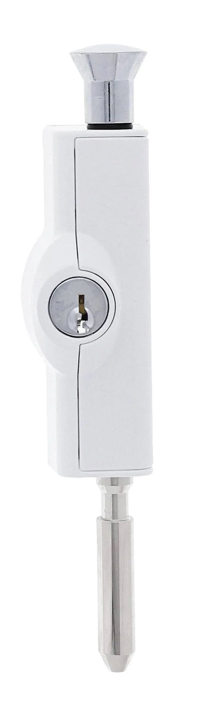 Carbine CBS C500 Wafer Patio Bolt, C4 Wafer Keyed Alike KA2, Poly Bag, White