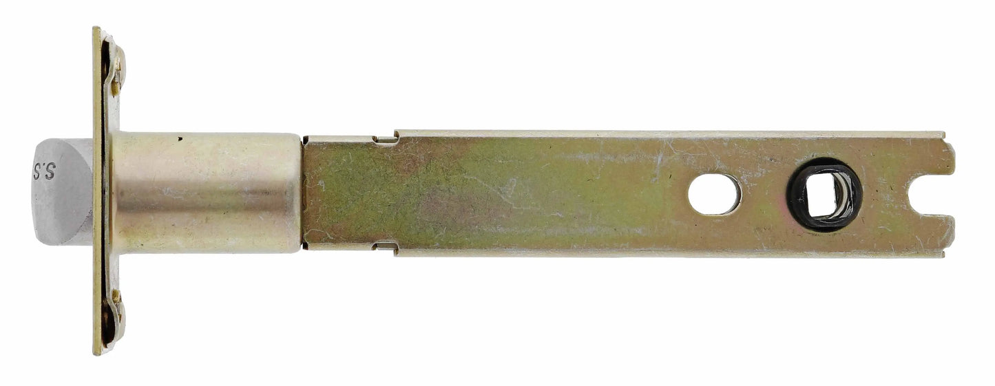 Carbine commercial fire rated tiebolt dead latching 127mm polished brass latch
