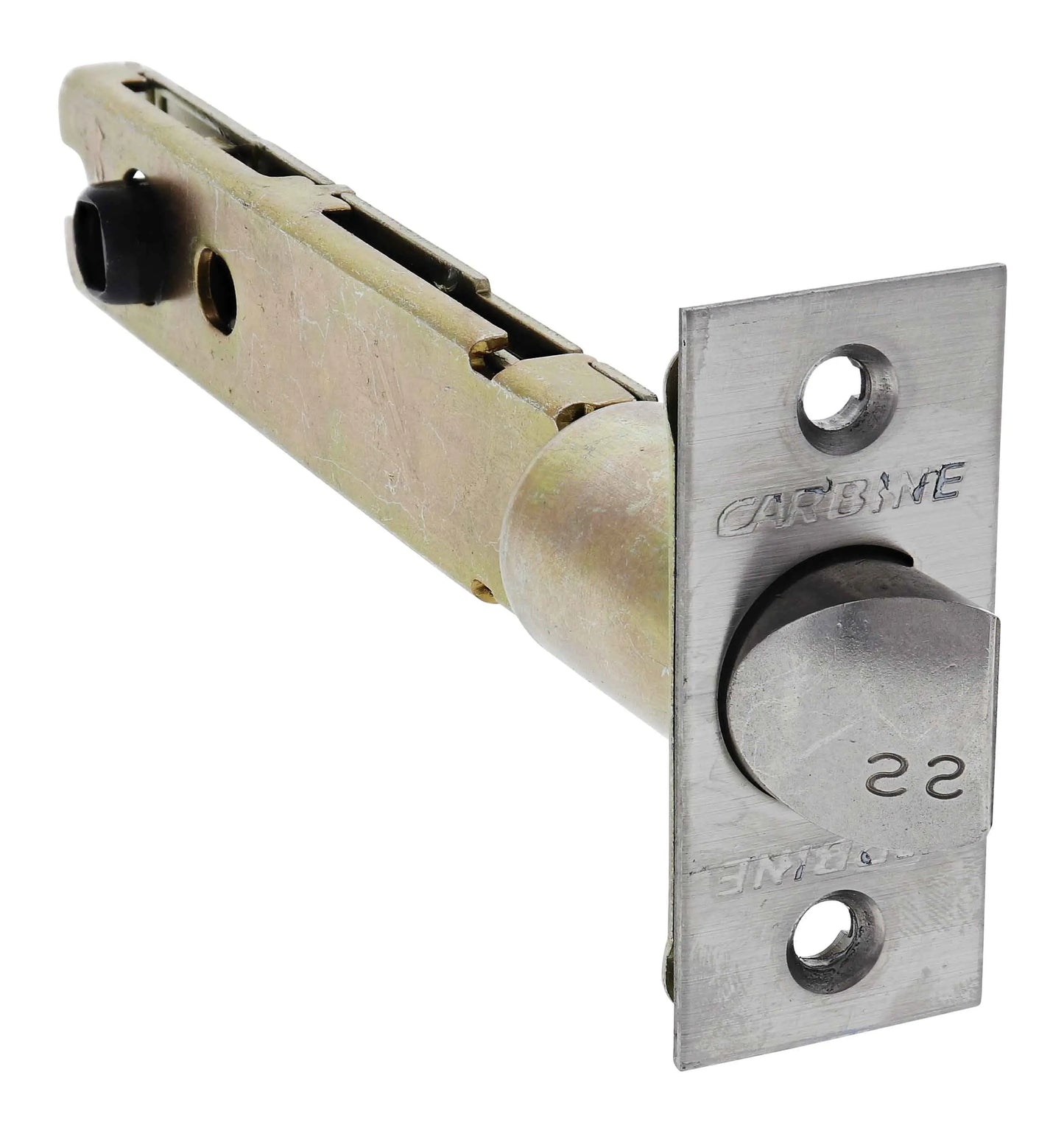 Carbine commercial fire rated tiebolt passage 127mm satin stainless steel latch