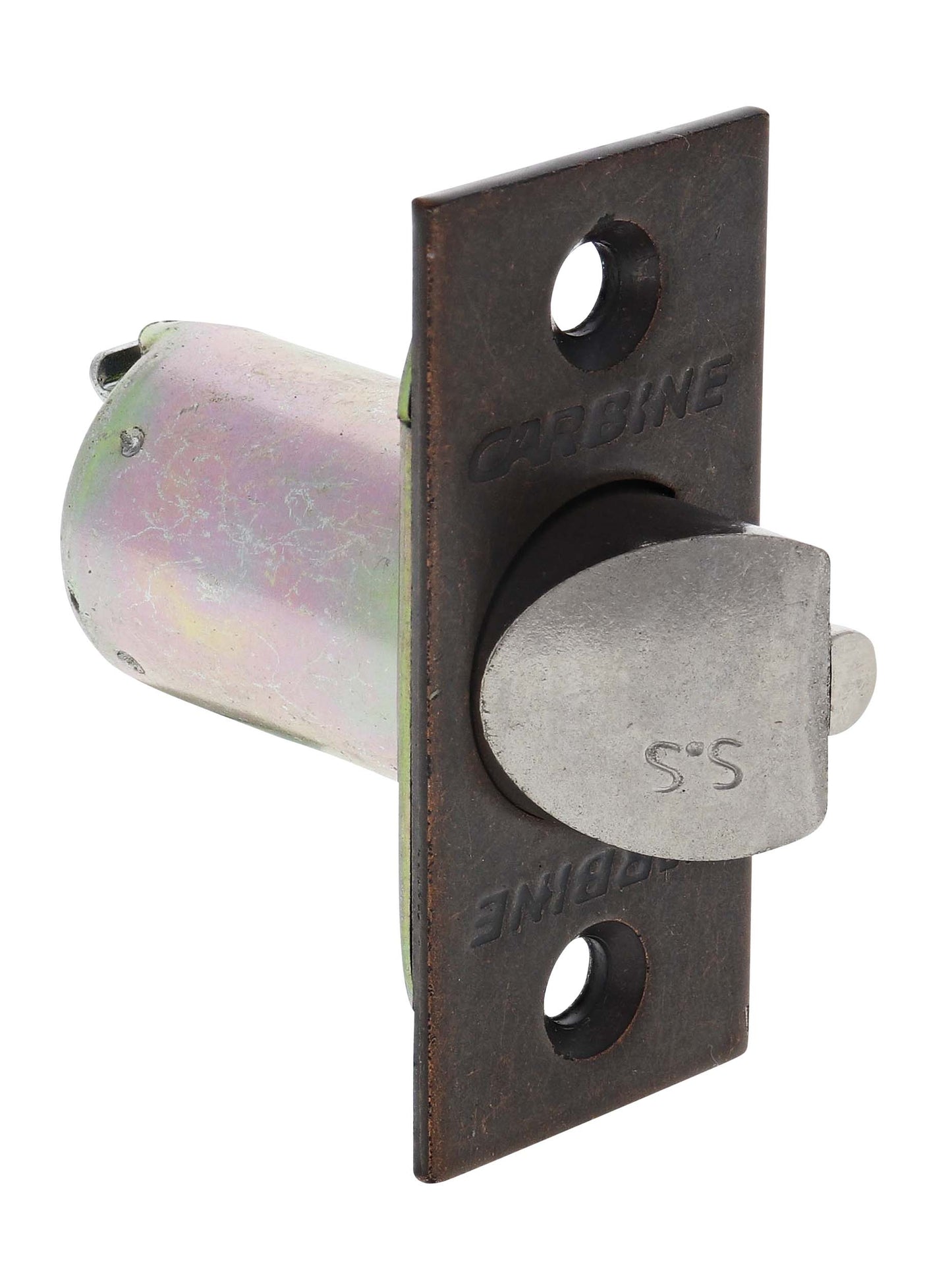 Carbine cylindrical 60mm deadlatch antique bronze