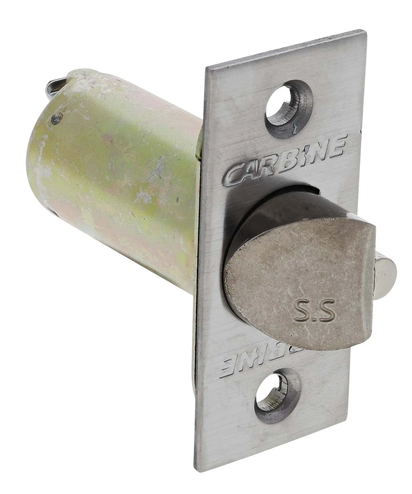 Carbine cylindrical 70mm deadlatch stainless steel