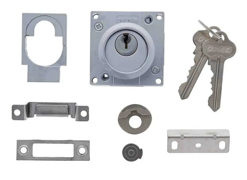 Carbine CCL Cupboard Lock Non branded, Bolt Or Latch, Keyed Alike KA1, Boxed, Satin Chrome