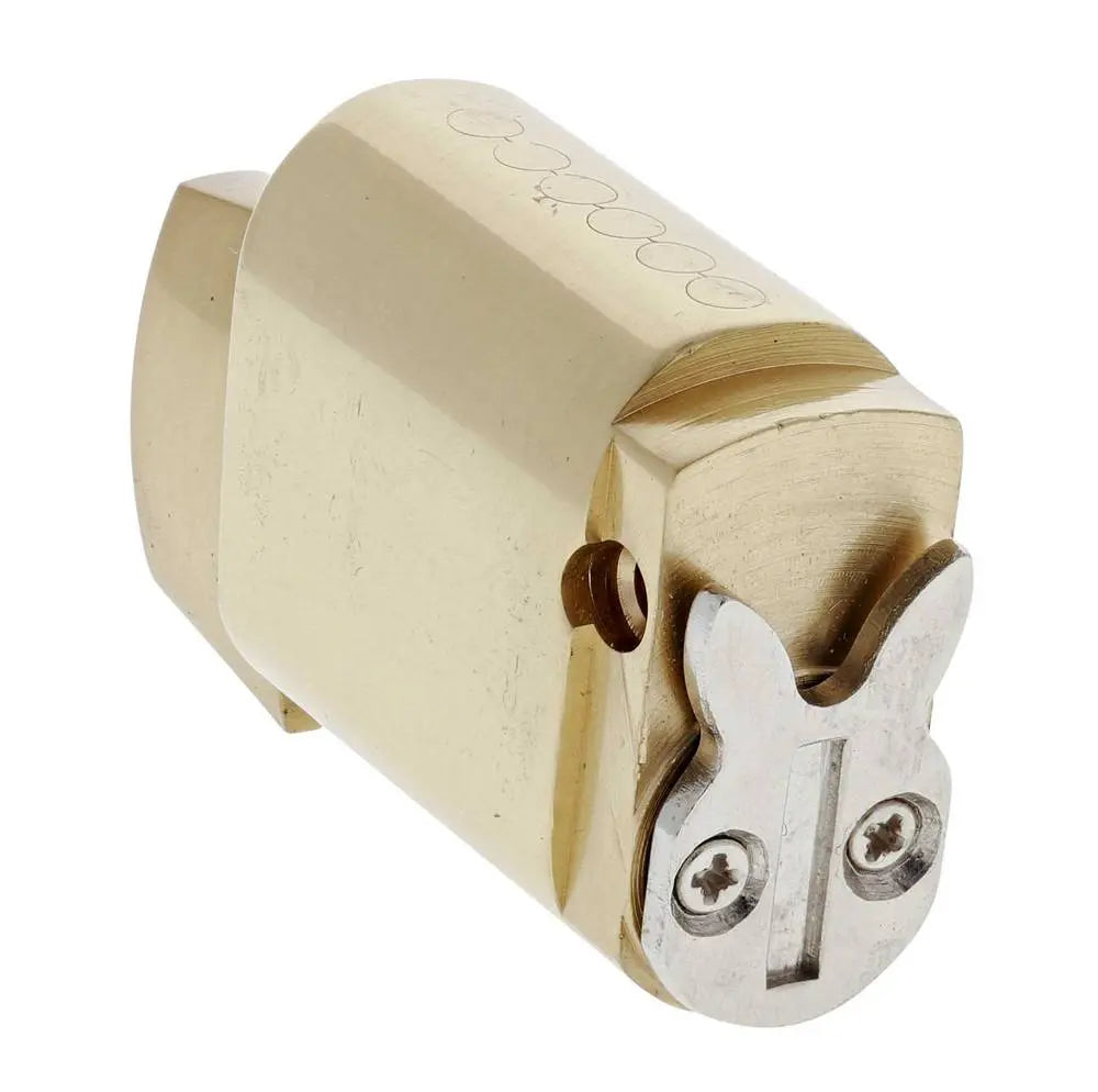 Lenlok Oval turnsnib, R Cam, Polished Brass