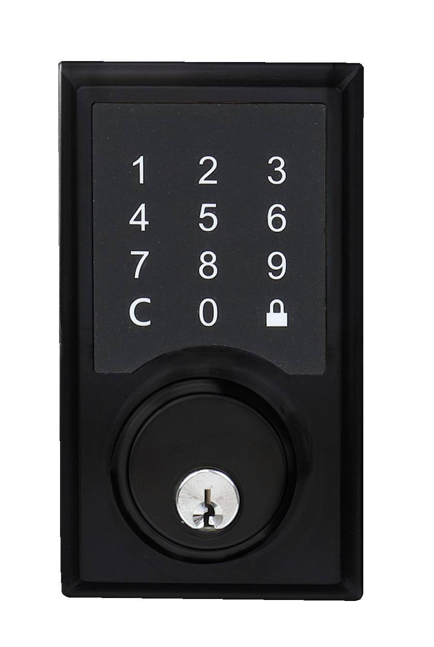 Carbine CDL2-DB Electronic Digital Deadbolt, With batteries, Boxed, Matte Black