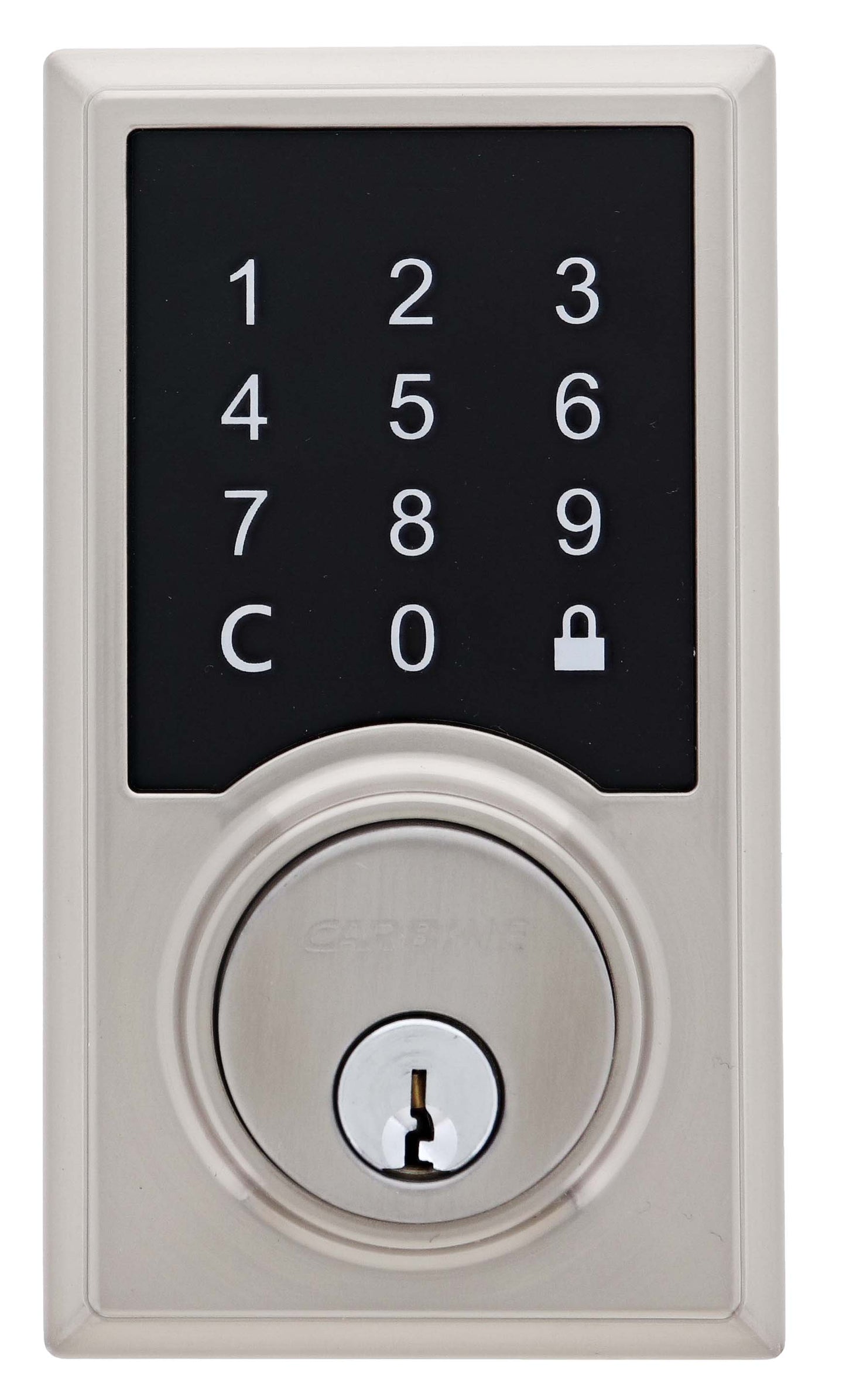 Carbine CDL2-DB Electronic Digital Deadbolt, With batteries, Boxed, Satin Nickle