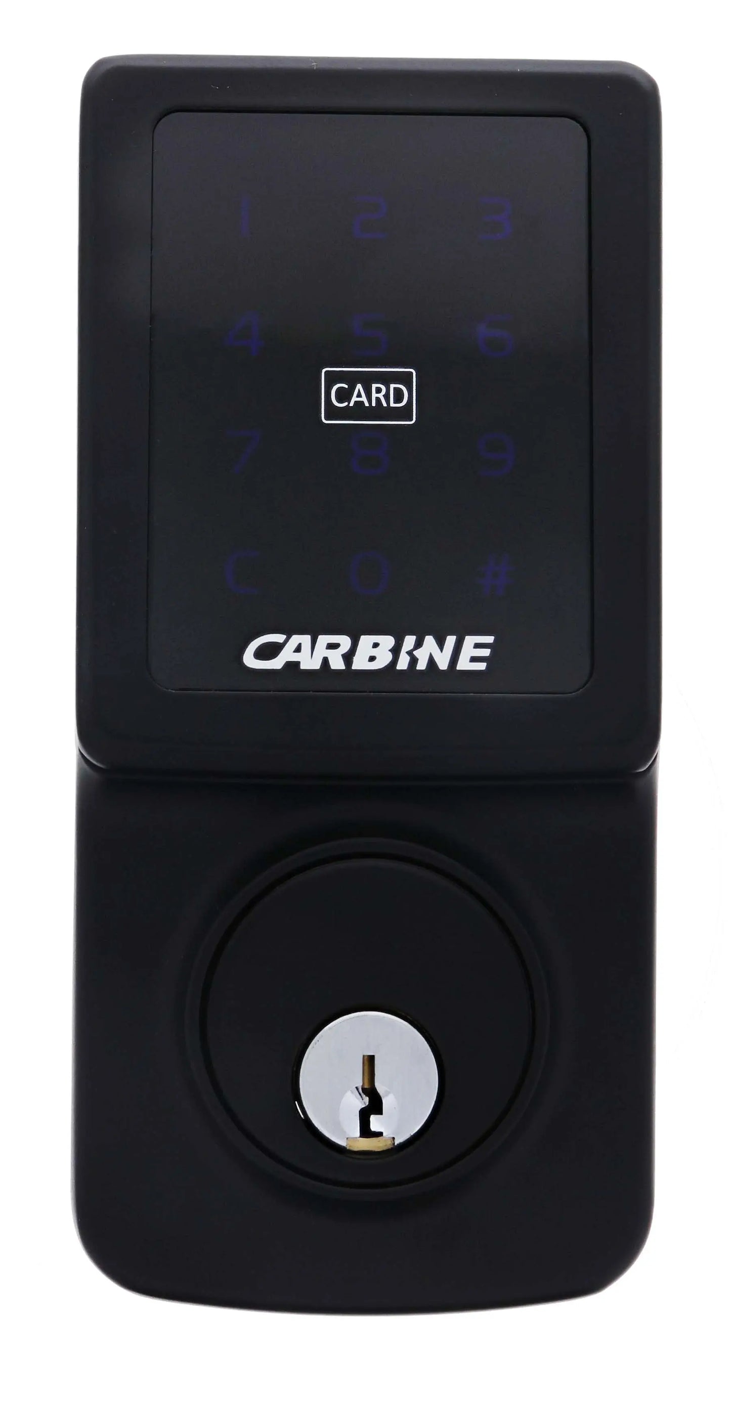Carbine CEL-3in1 Electronic Deadbolt, With batteries, Boxed, Matt Black