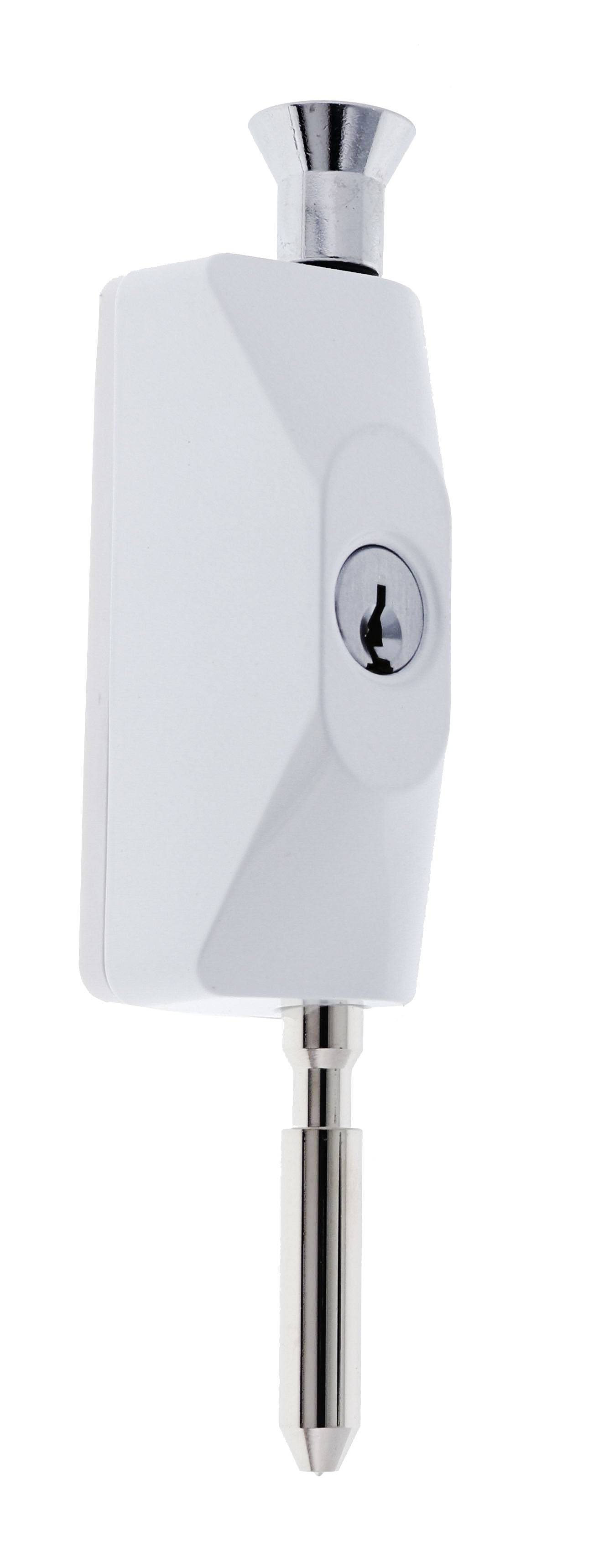 Carbine Chdpb-wh Heavy Duty Patio Bolt, C4 Keyed Alike KA2, Poly Bag, White