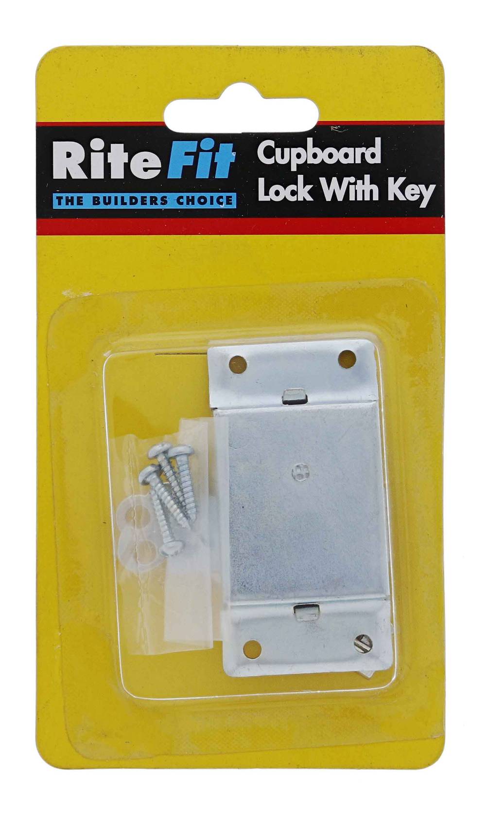 Lenlok Common Wardrobe Lock With Key, Display Pack Harry's Door Hardware