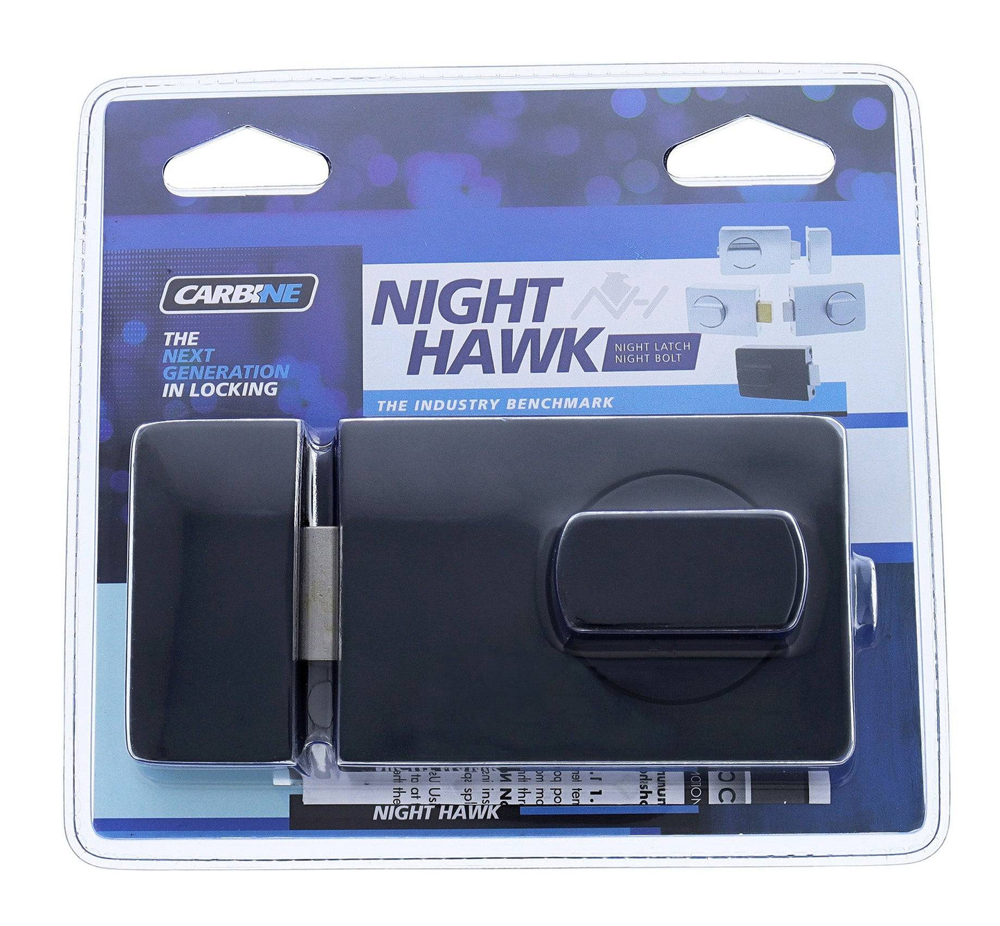 Carbine Night Hawk Advance, CRC-MB5 Cylinder, 60mm backset, Timber Strike, Display Pack, Black,