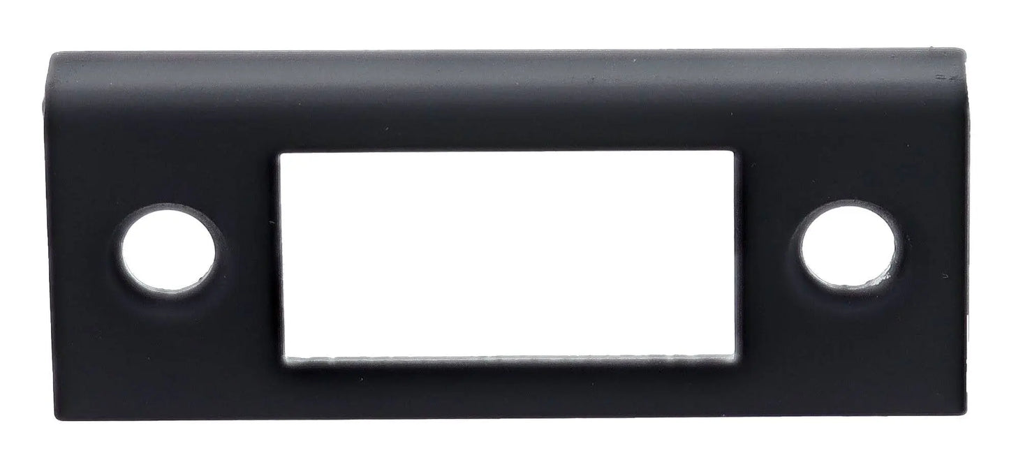 Carbine Nightlatch outward opening strike matte black