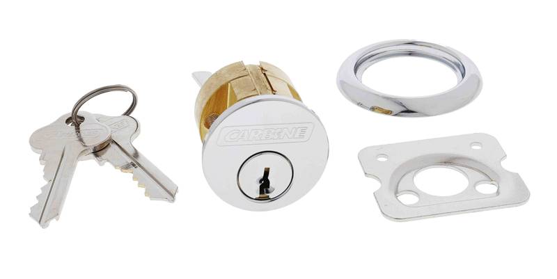 Carbine 201 Cylinder, , 5 pin, C4 Keyed to Differ , , Chrome Plate