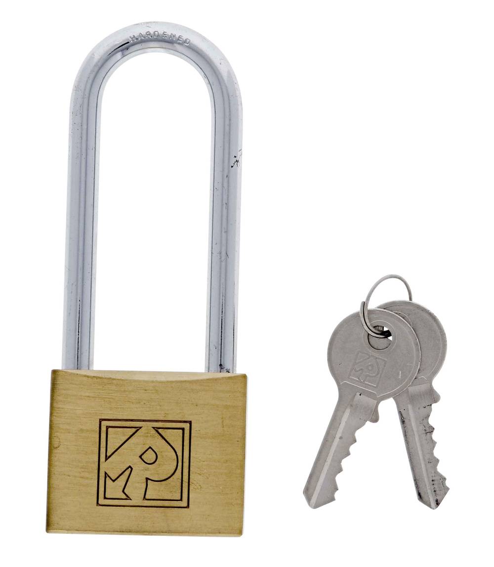 Lenlok CS50 50MM Padlock, 7.92MM x 80MM Shackle, Keyed to Differ , Boxed Single