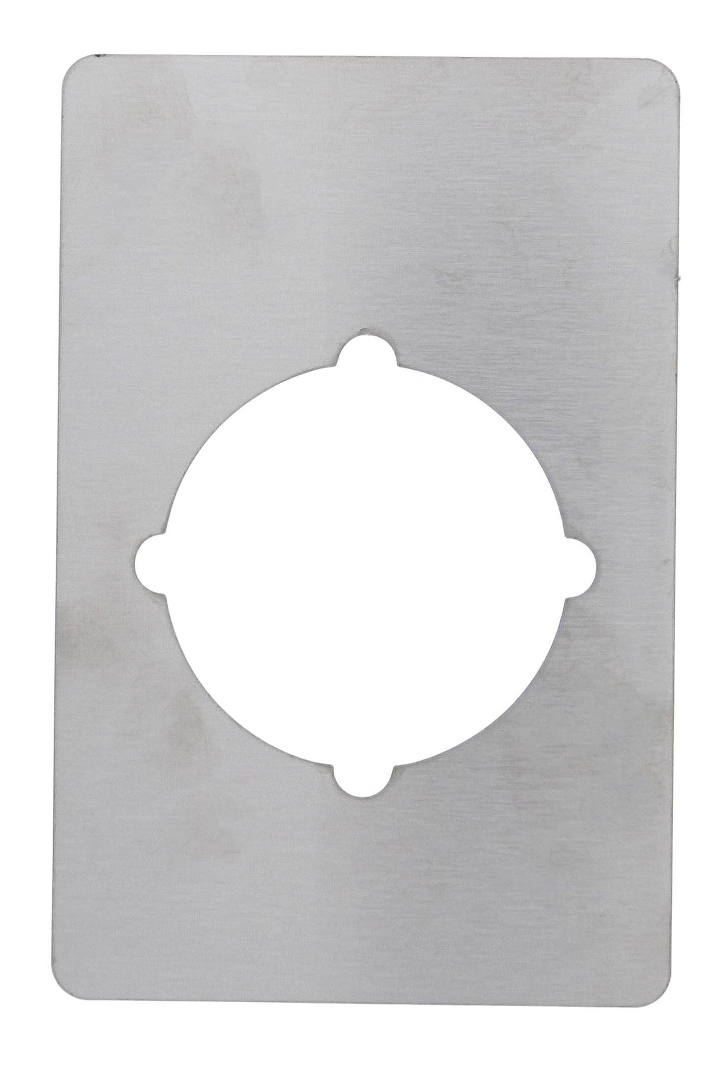 Carbine CTP-LS1, Trim plate, Suits Lockset 60/70 Reversible, Size 130MM X 85MM X 1.6MM, Stainless Steel