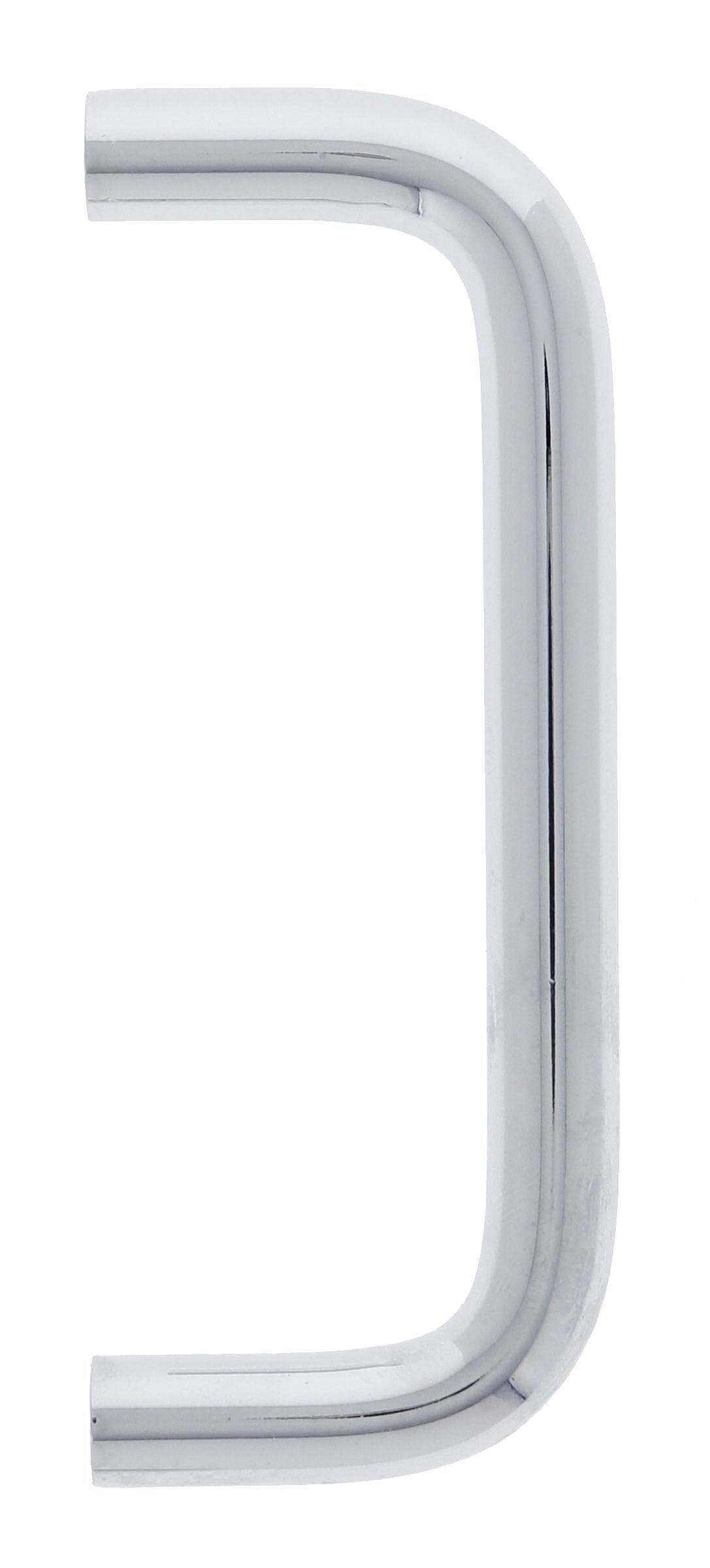 Lenlok Drawer D Handle, 76 X 8MM, Chrome Plate