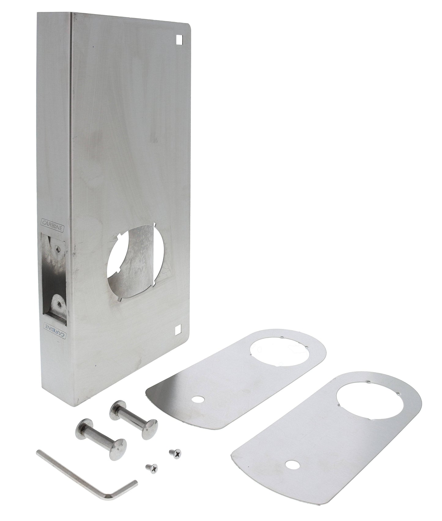 Carbine DS-DL1-35 Digital lock Door Saver Plate, Suits 35MM Door, 60-70mm backset, 280MM X 130MM X 0.7MM, Stainless Steel