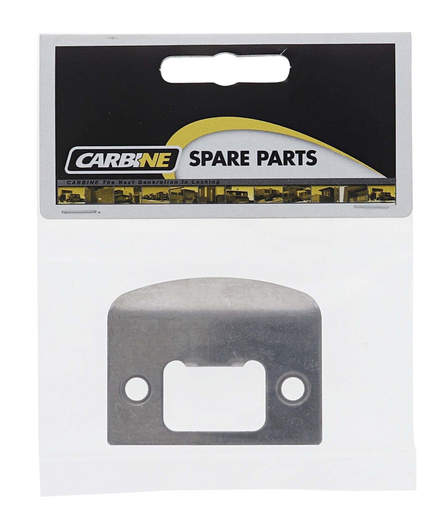 Carbine residential D shape strike stainless steel display pack