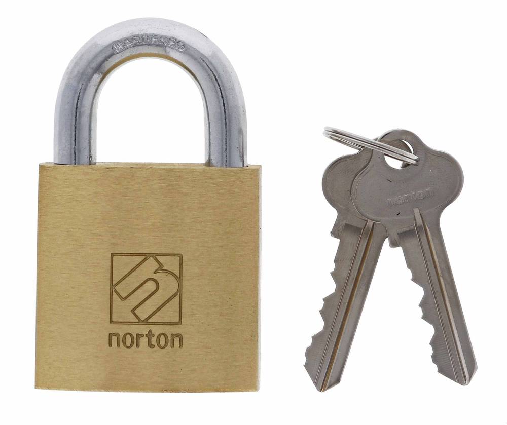 Lenlok G4056 45MM Padlock, 19MM Shackle X 8MM Diameter, 6 Pin, C4 Broach Keyed Alike KA1,