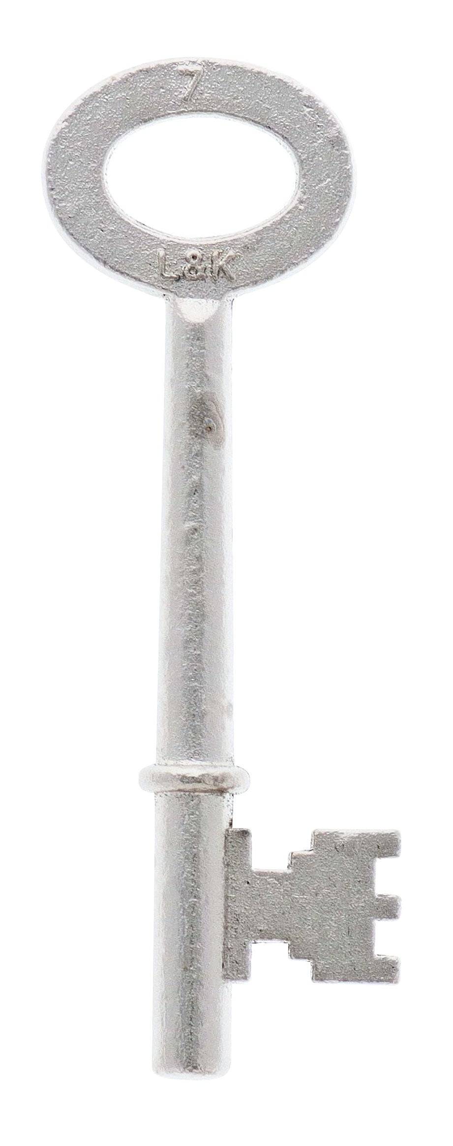 Lane 7 Precut Pin Key, suits Lane 3000 Mortice Lock