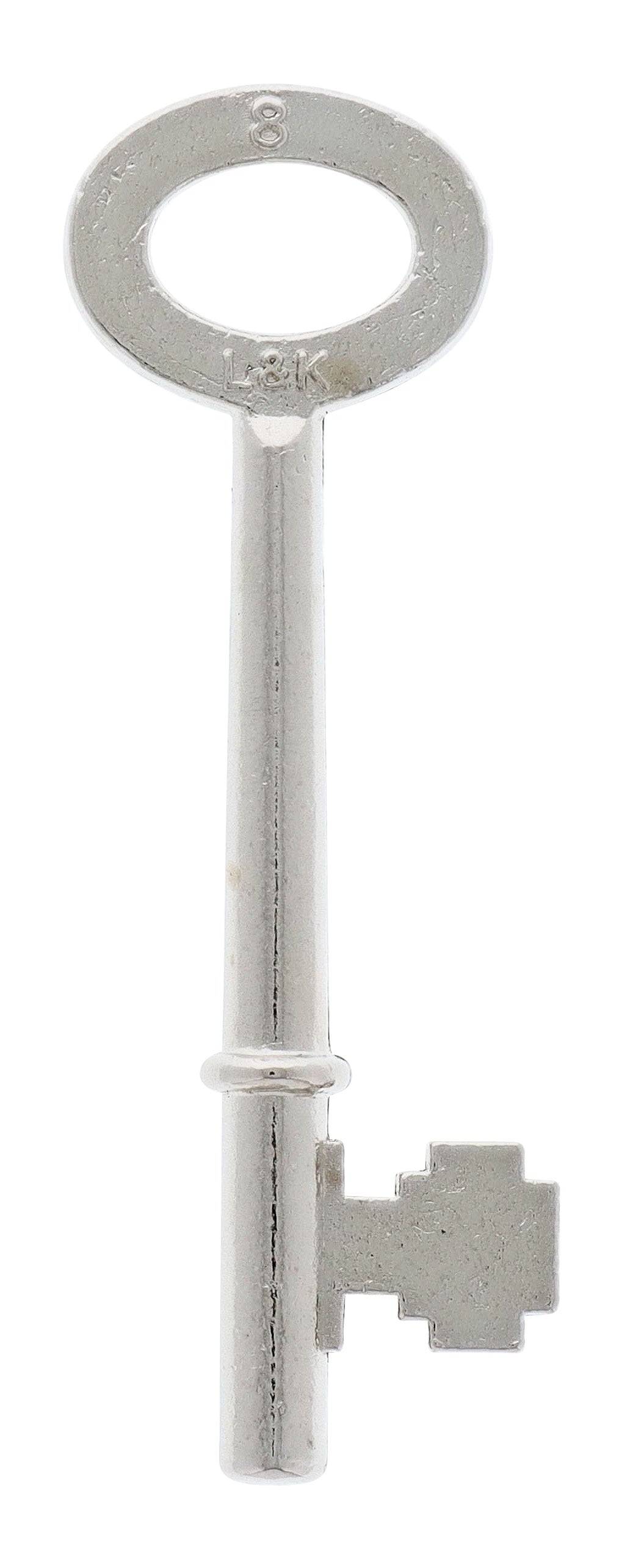 Lane 8 Precut Pin Key, suits Lane 3000 Mortice Lock