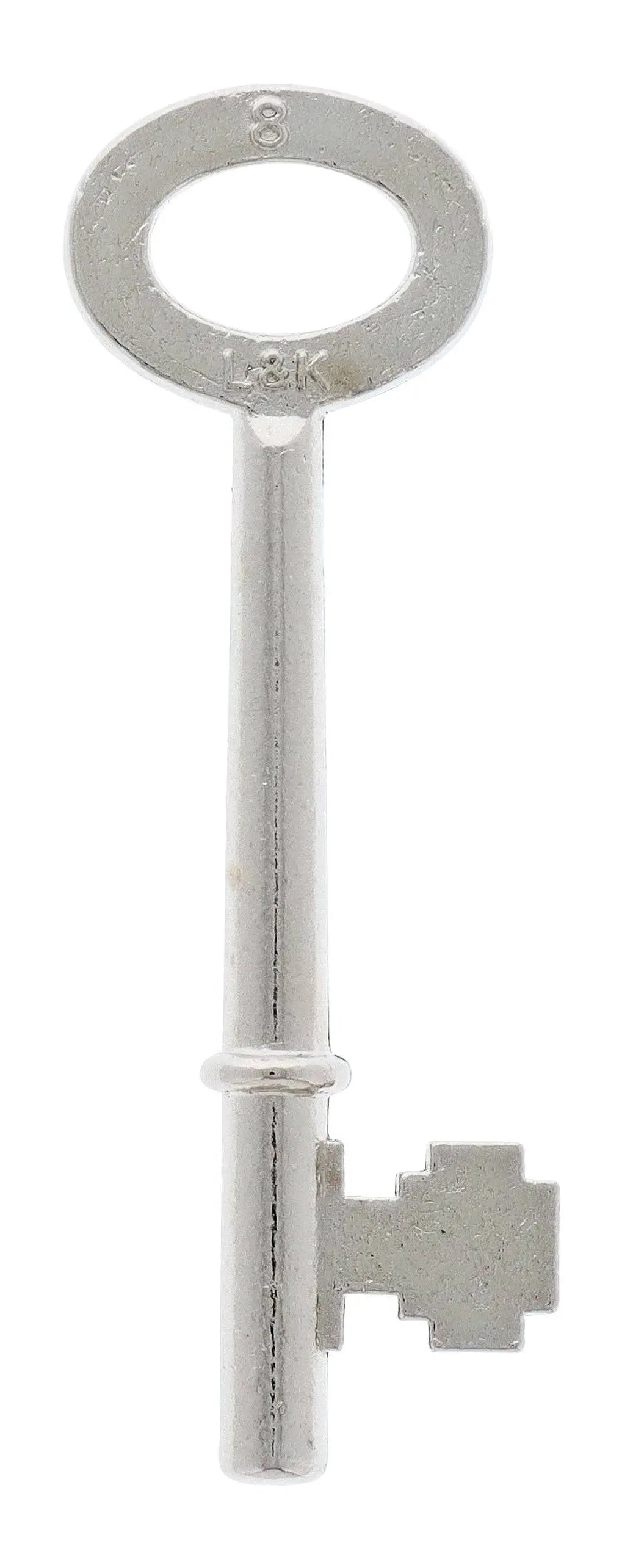 Lane 8 Precut Pin Key, suits Lane 3000 Mortice Lock