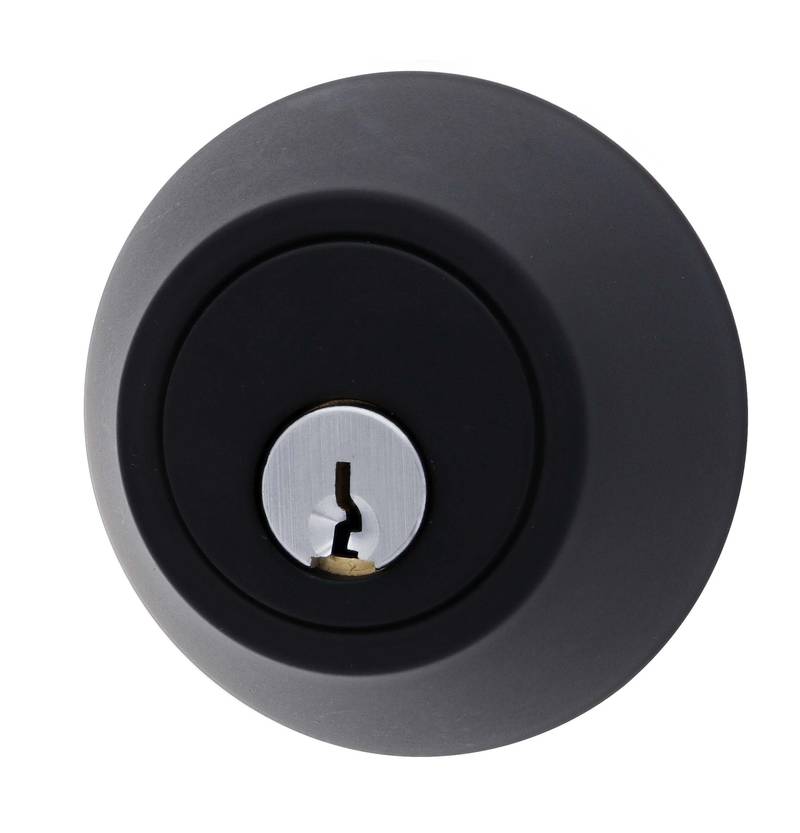 Carbine LB Residential Series Standard Double Cylinder Deadbolt, 60-70mm backset, C4 Keyed to Differ , Boxed, Matte Black