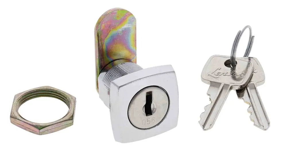 Lenlok LF16 19MM Square Face Mastered Cam Lock, 27mm cam, Keyed to Differ ,