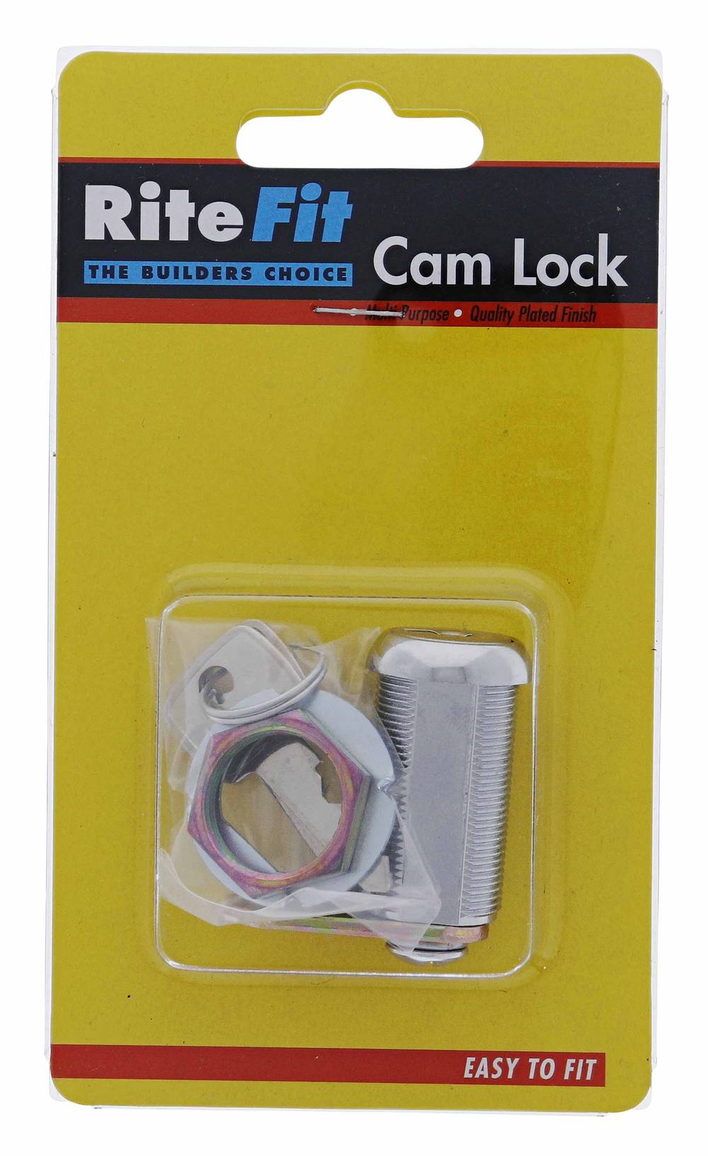 Lenlok LF16 32MM Round Face Mastered Cam Lock, 27mm cam, Keyed to Differ , Display Pack