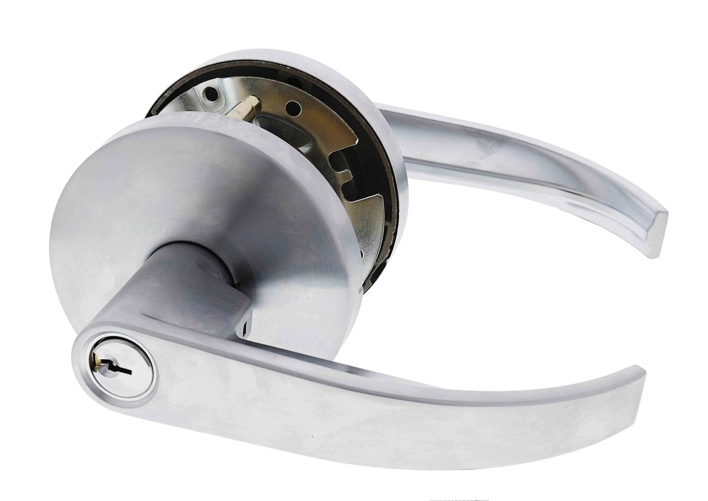 Carbine Doncaster 7000 Cylindrical Classroom set, Disability Lever, 70mm backset, C4 Keyed to Differ, Boxed, Brushed Satin Chrome