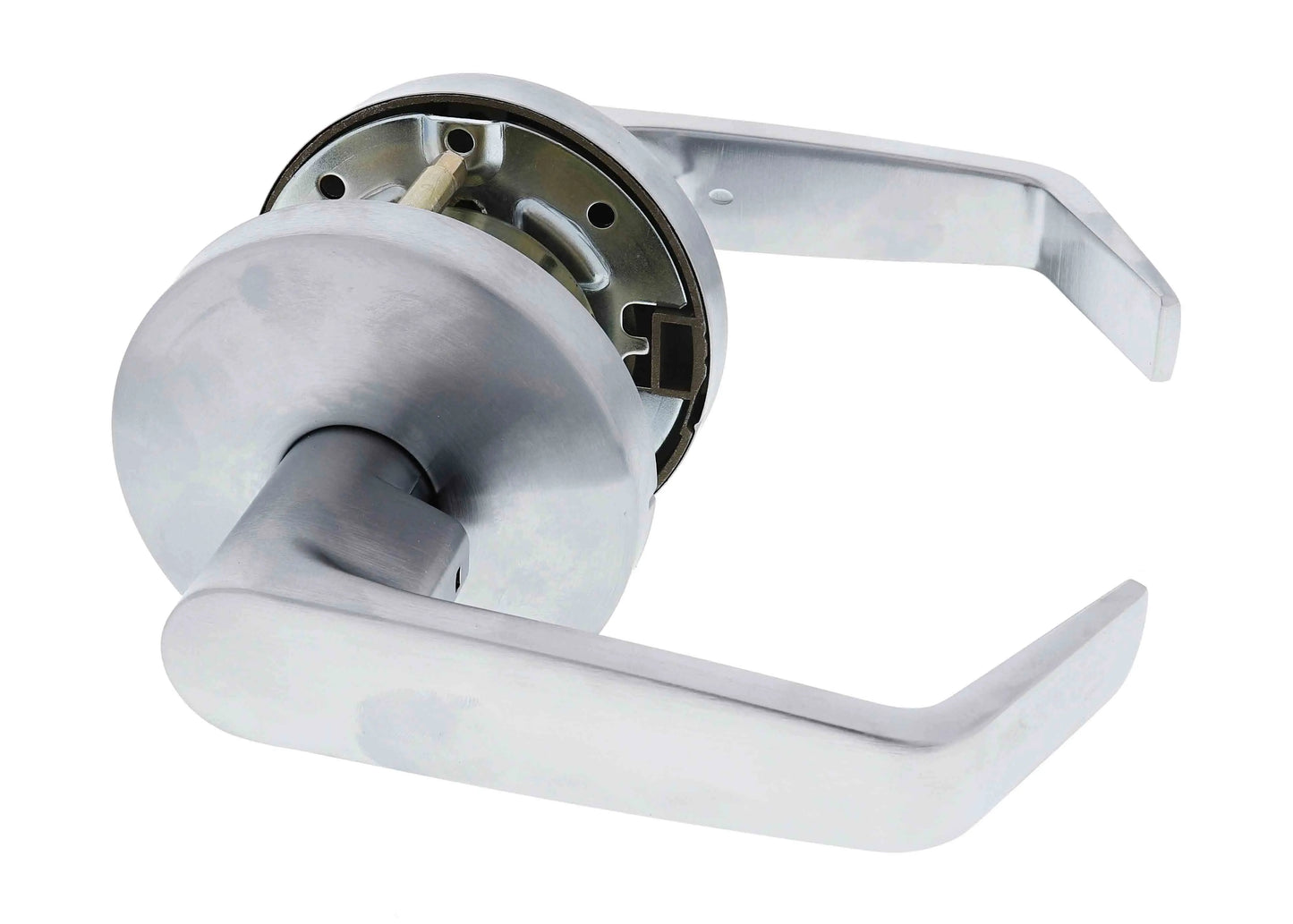 Carbine Doncaster 7000 Cylindrical Passage set, Standard Lever, 60mm backset, , Boxed, Brushed Satin Chrome