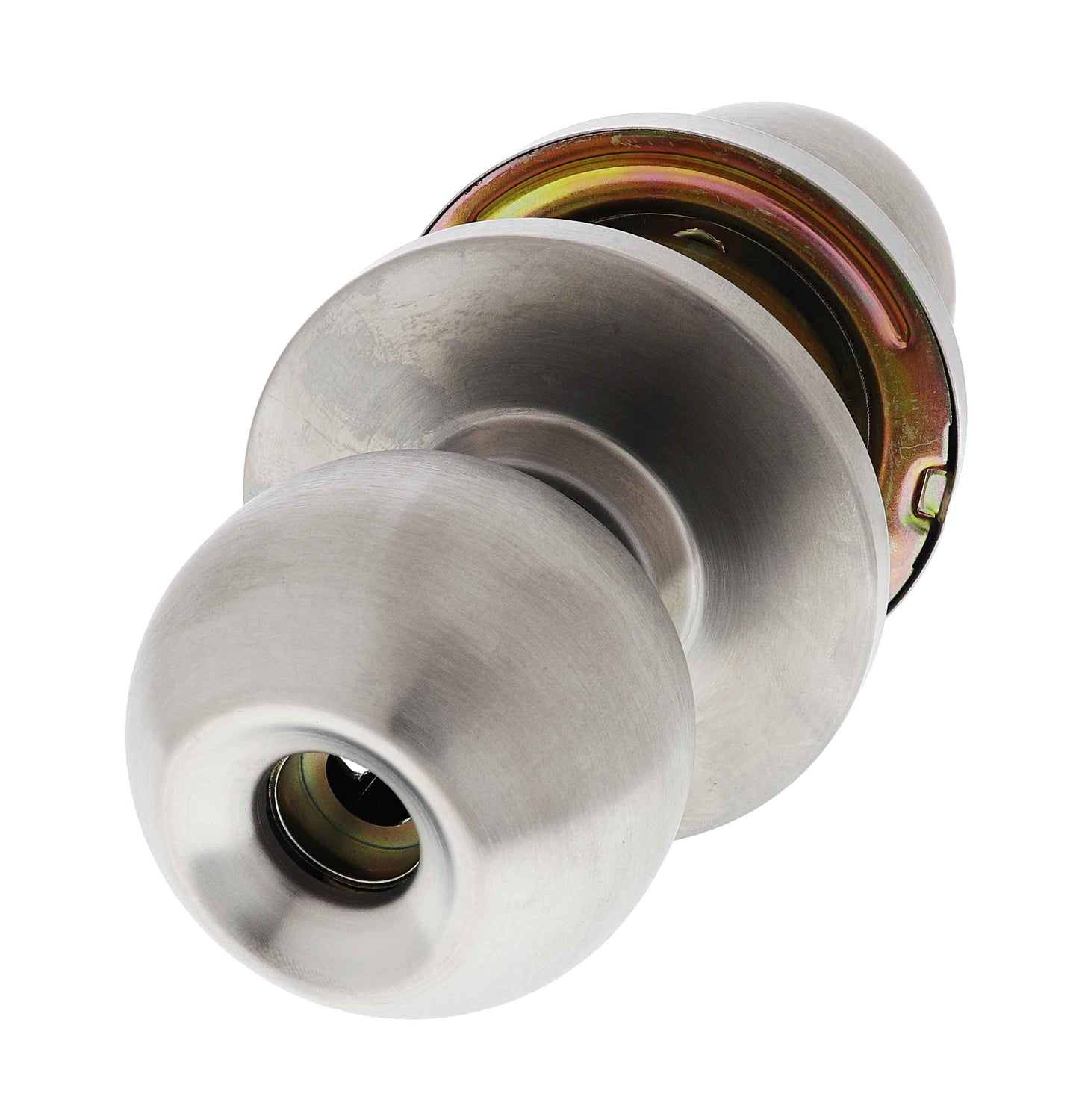 Carbine Epsom 3000 Cylindrical Entrance set, 60mm backset, No Cylinder, Boxed, Satin Stainless Steel