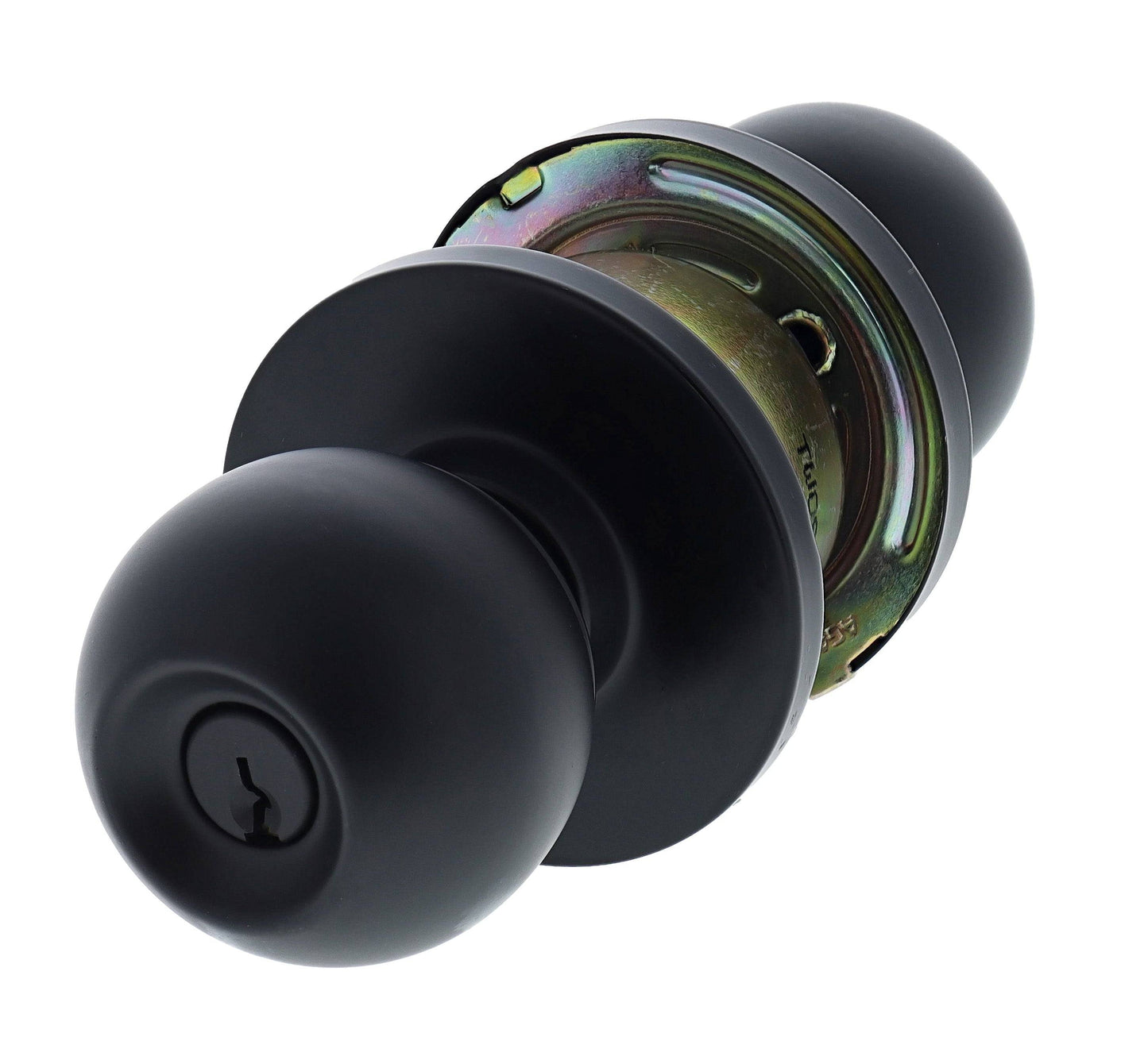 Carbine Epsom 3000 Cylindrical Entrance set, 70mm backset, C4 Keyed to Differ, Boxed, Matte Black