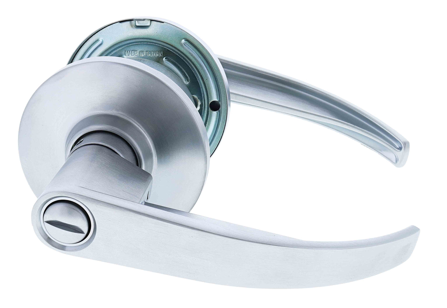 Carbine Newmarket 6000 Cylindrical Privacy set, Disability Lever, 60mm backset, , Boxed, Brushed Satin Chrome