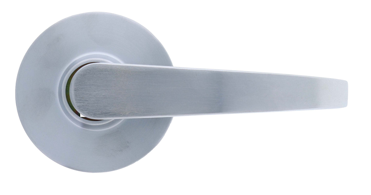 Carbine Newmarket 6000 Cylindrical Dummy set, Disability Lever, backset, , Boxed, Brushed Satin Chrome