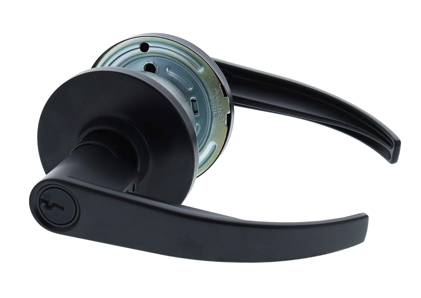 Carbine Newmarket 6000 Cylindrical Entrance set, Disability Lever, 70mm backset, C4 Keyed to Differ, Boxed, Matte black