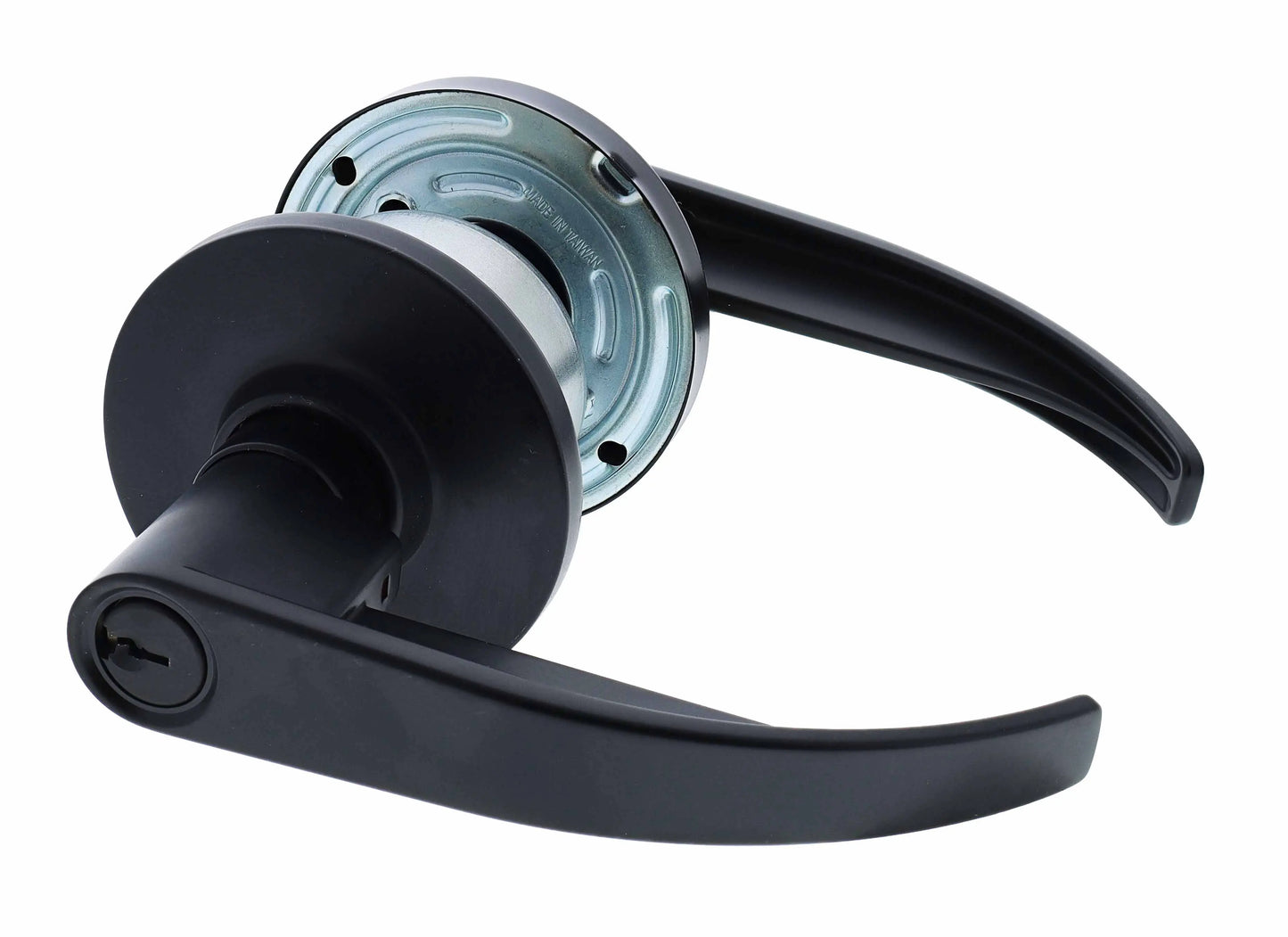 Carbine Newmarket 6000 Cylindrical Vestibule set, Disability Lever, 60mm backset, C4 Keyed to Differ, Boxed, Matte black