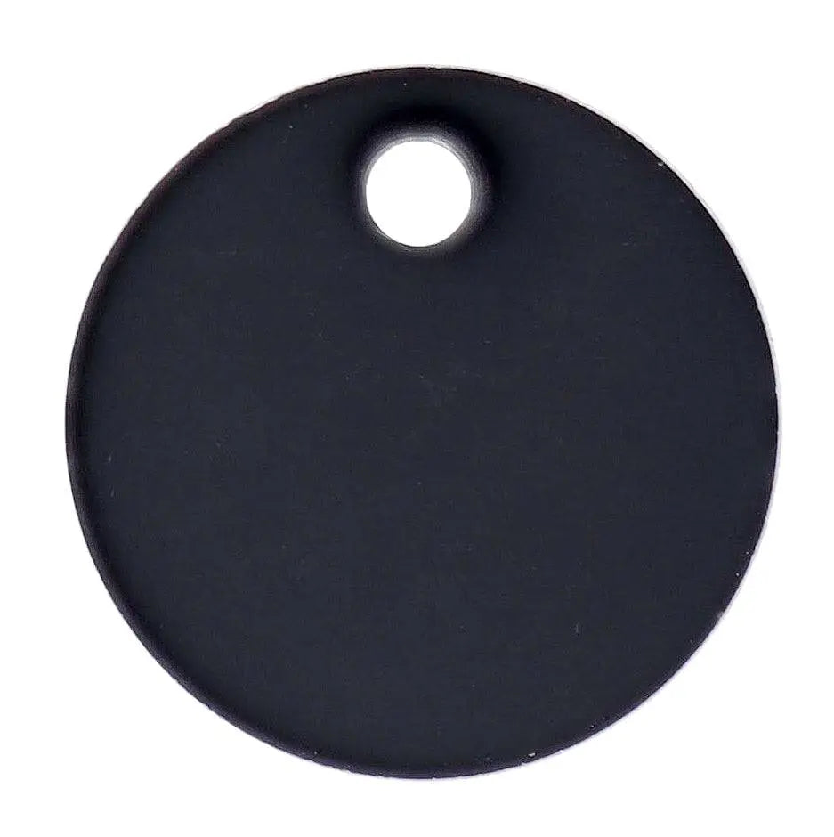 Anondised Engraving Disc Black, 25MM X 1.2MM, Pack of 25
