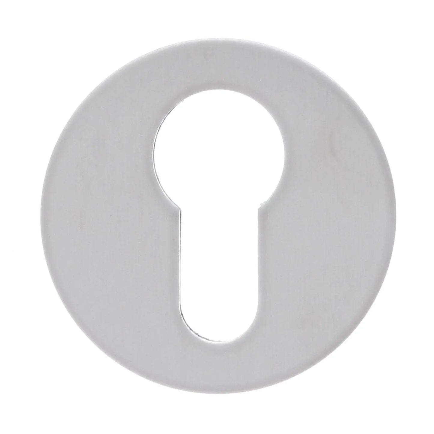 Souber RE2, Round Adhesive Escutcheon Suits Euro Cylinder, 47.5mm, Stainless Steel