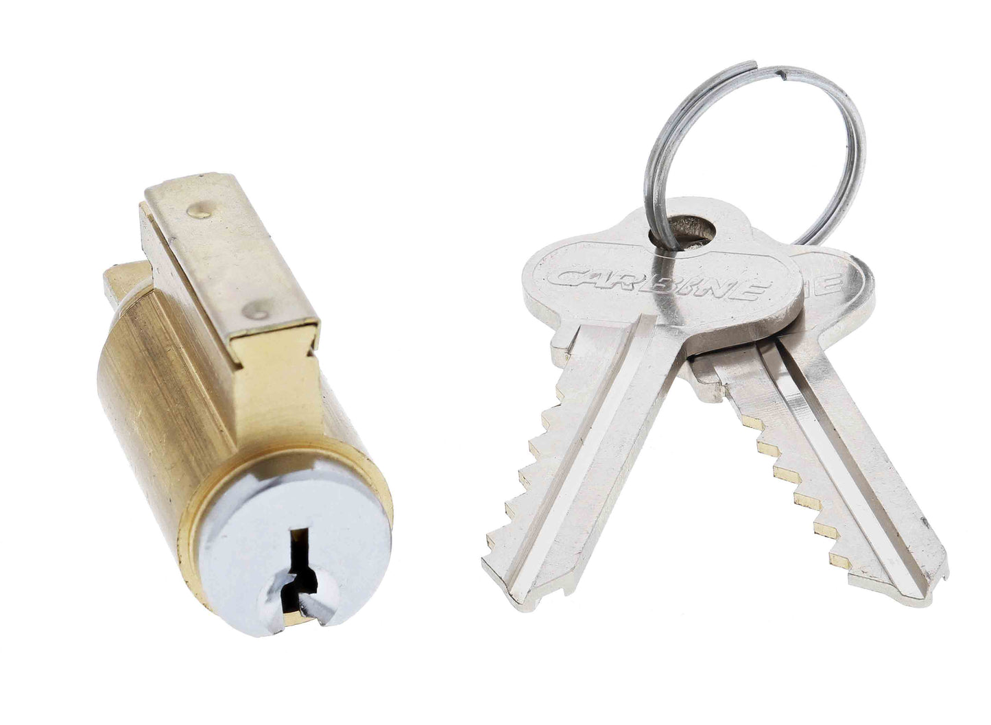 Carbine SC Series Lockset Cylinder, 5 pin, C4 Keyed to Differ, Satin Chrome