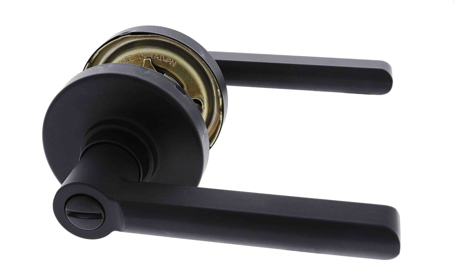 Carbine Jeune SL6000 Tiebolt Privacy Lever set, Boxed, Matte Black