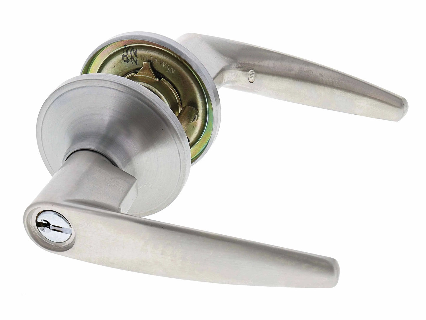 Carbine Kingston SL7000 Tiebolt Standard Entrance Lever set, TES5 Keyed to Differ, Boxed, Stainless Steel