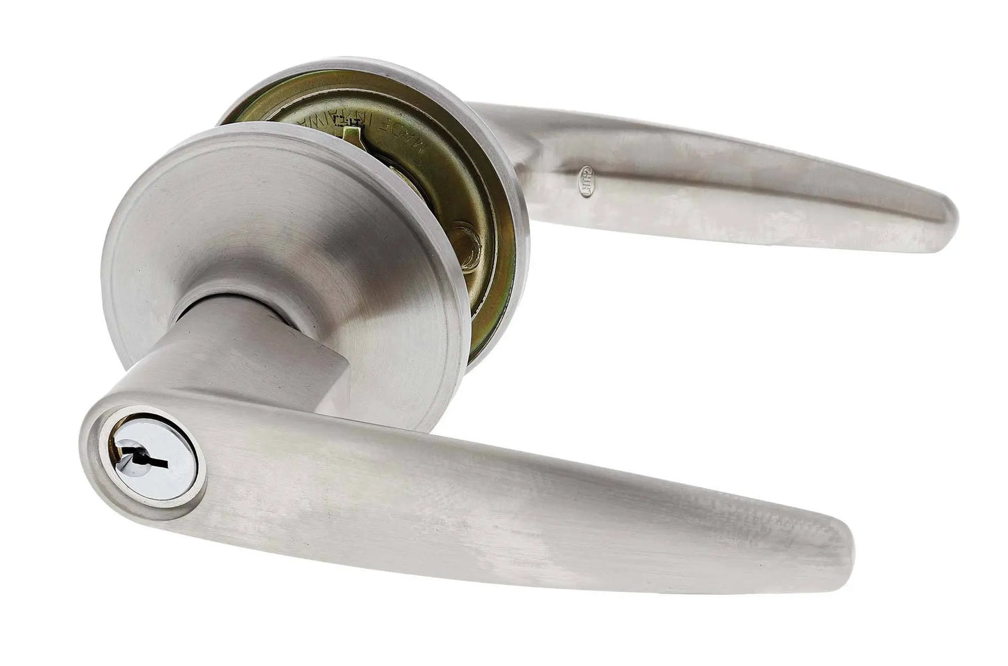 Carbine Kingston SL7000 Tiebolt Standard Entrance Lever set, C4 Keyed to Differ, Boxed, Stainless Steel