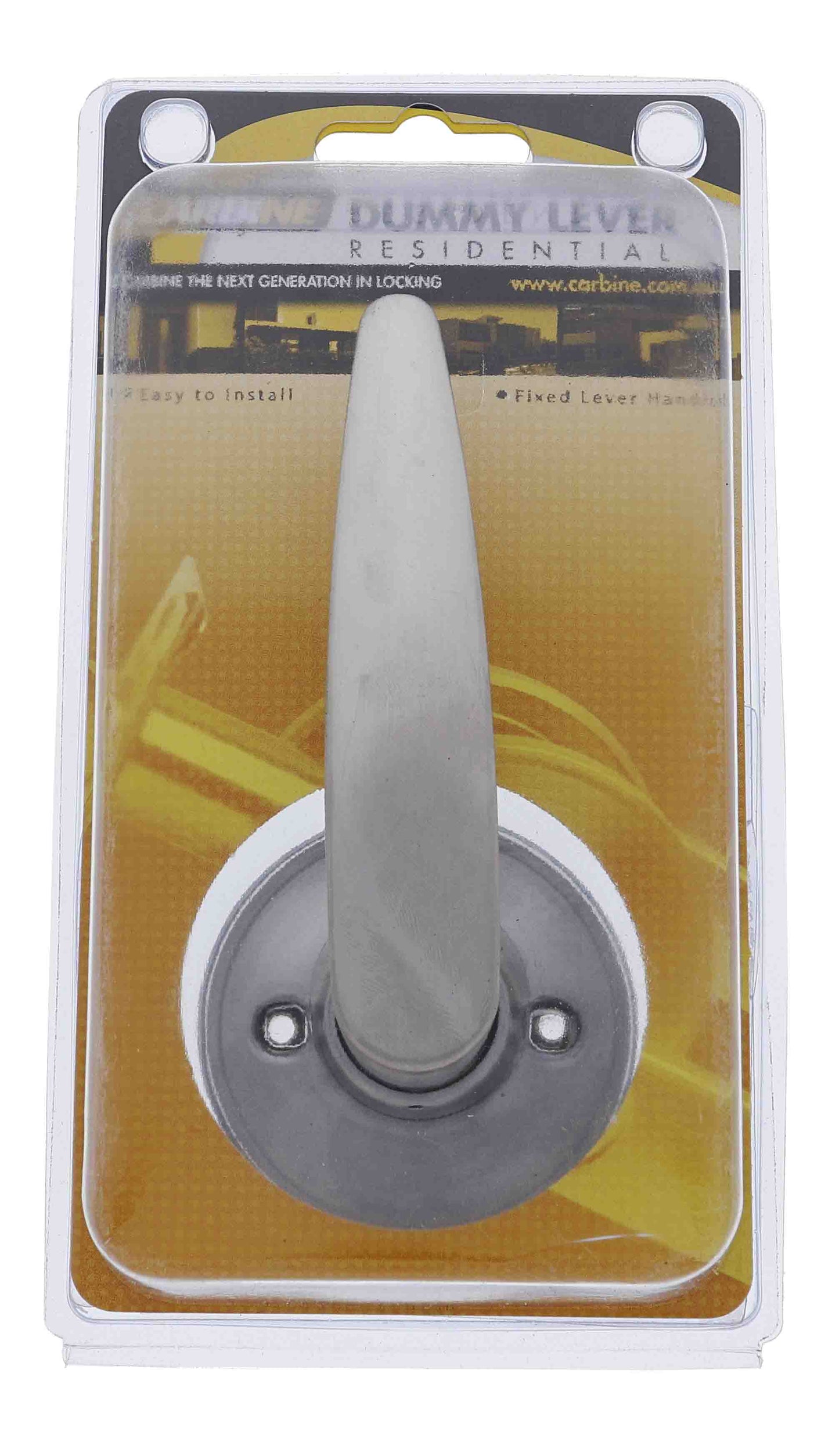 Carbine Kingston SL7000 Tiebolt Standard Dummy Lever set, , Display Pack, Stainless Steel