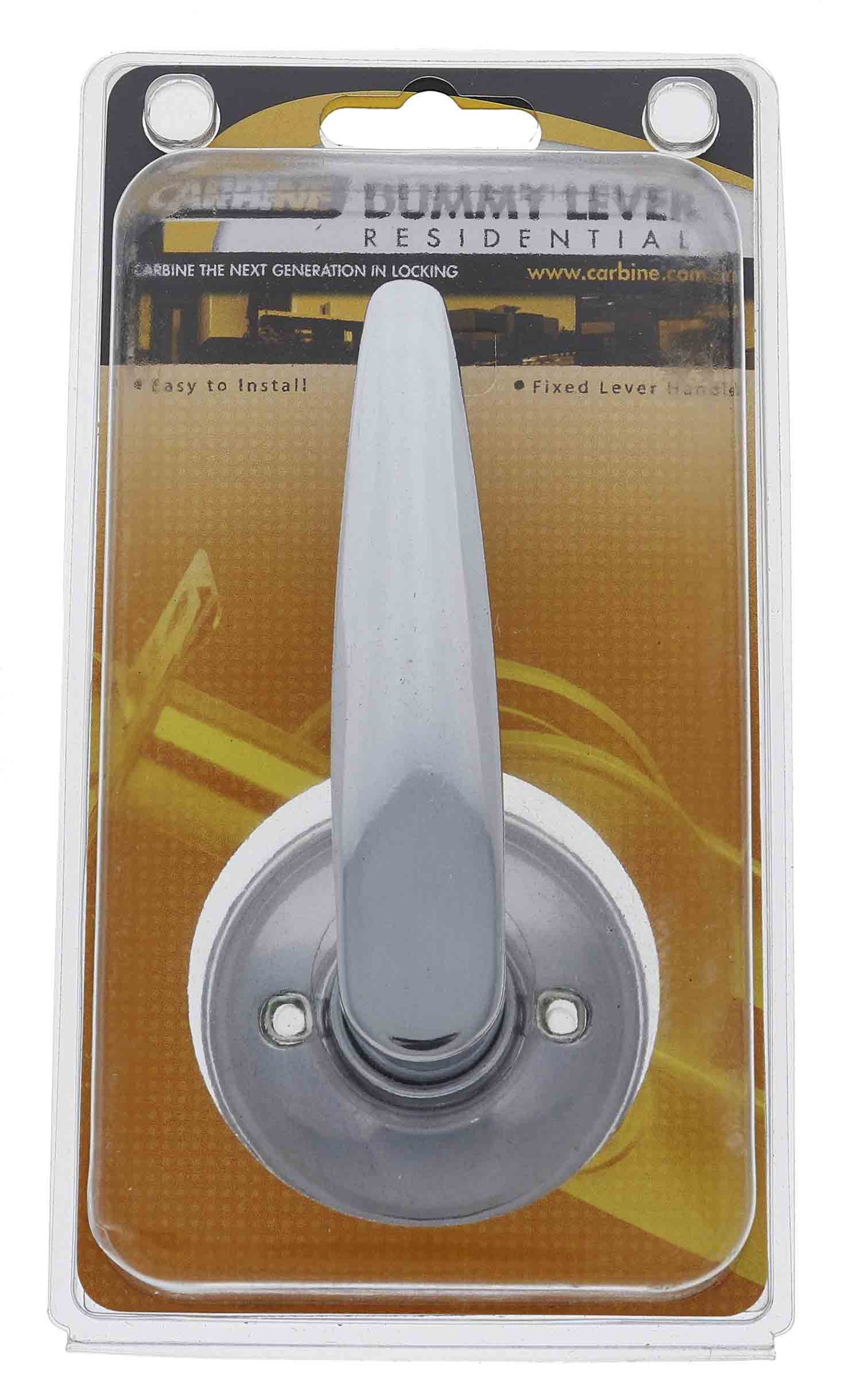Carbine Kingston SL7000 Tiebolt Standard Dummy Lever set, , Display Pack, Chrome Plate