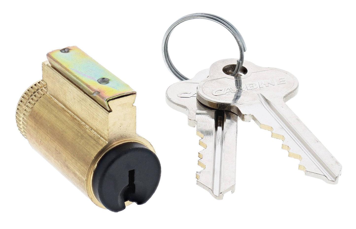 Carbine SS and SL Series Lockset Cylinder, 5 pin, C4 Keyed to Differ, Matte Black