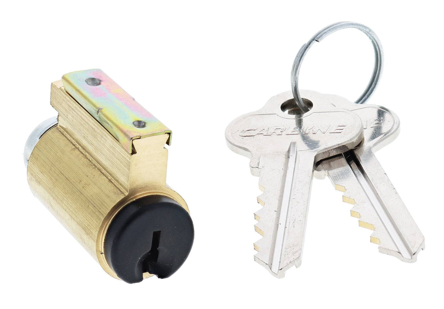 Carbine SS and SL Series Lockset Cylinder, 5 pin, C4 Keyed to Differ, Matte Black