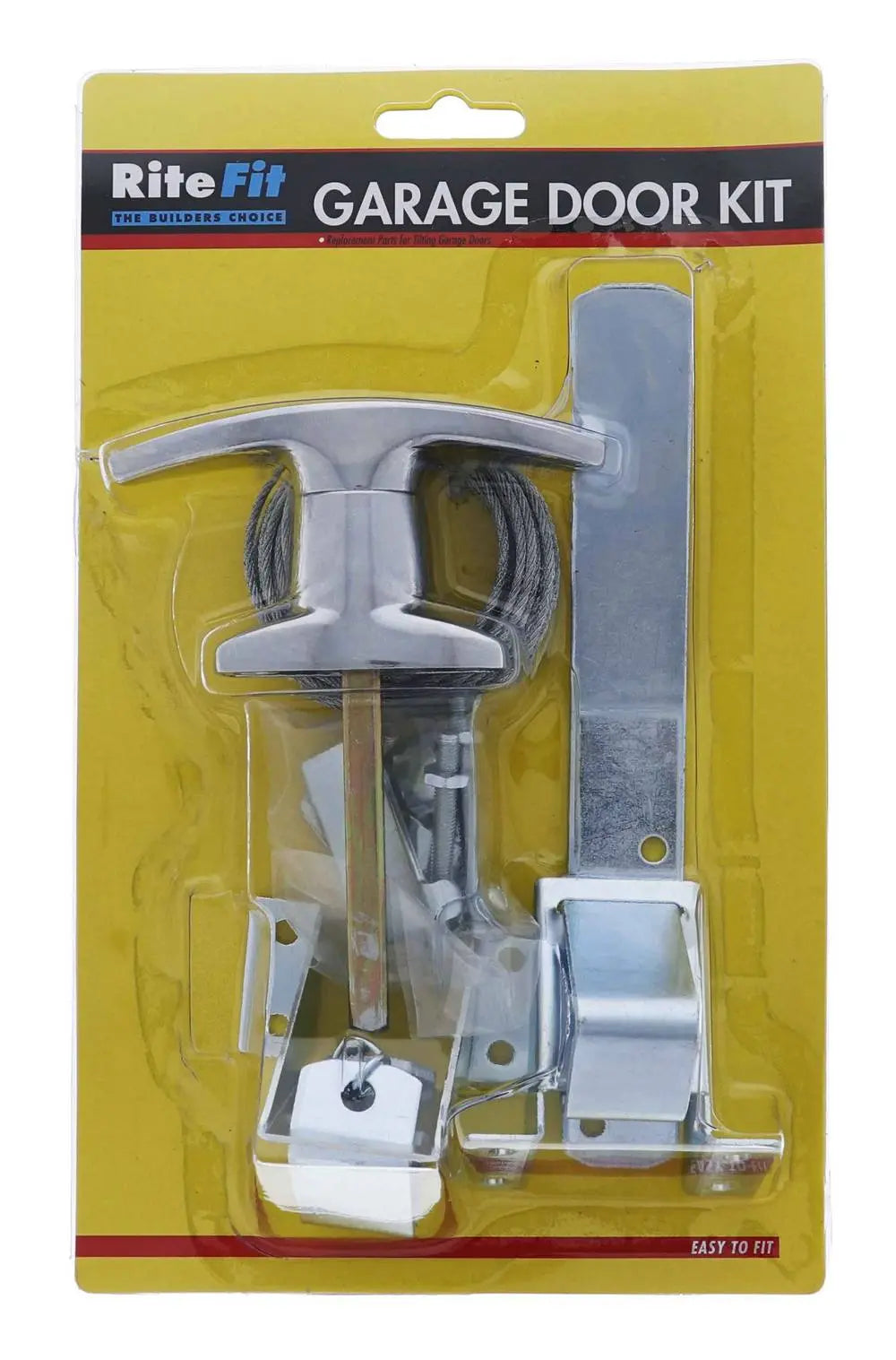 Tilt a Door Kit, TD, Rear Fixing, LF Keyed Alike 002, Display Pack, Chrome Plate
