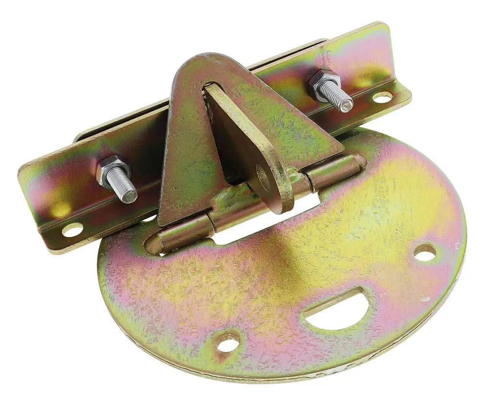 Xtratec Xl1a Round Base Roller Door Lock, Internal Fixing, Steel