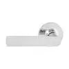 TradePro Round Rose Bela Dummy Trim Lever in Bright Chrome