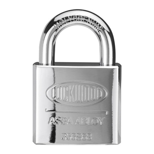 356S 63MM STEEL BODY PADLOCK D/LOCKING 25MM MOLY STEEL 11MM DIAMETER SHACKLE - 5KA